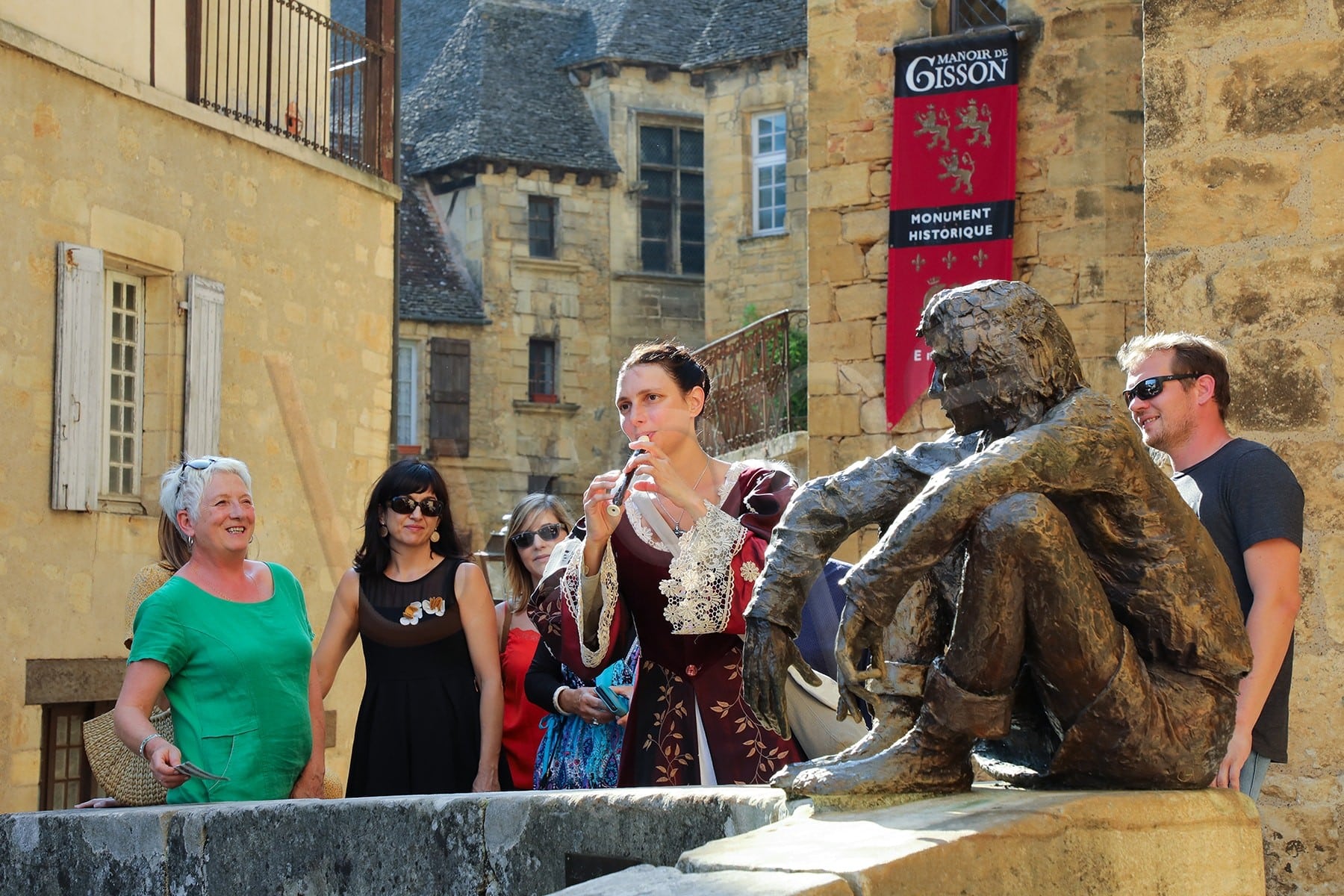 Reportage Illustation Sarlat Perigord Figurants 23