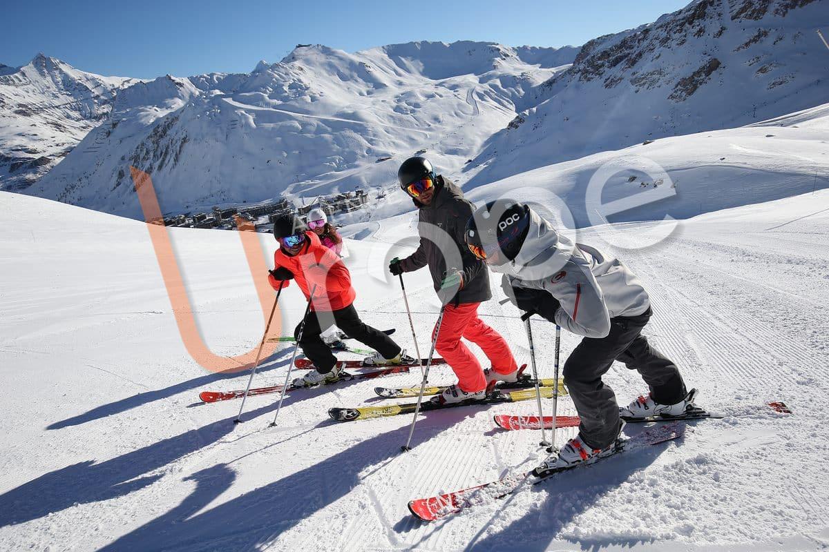 Reportage Illustration Ski Tignes 20