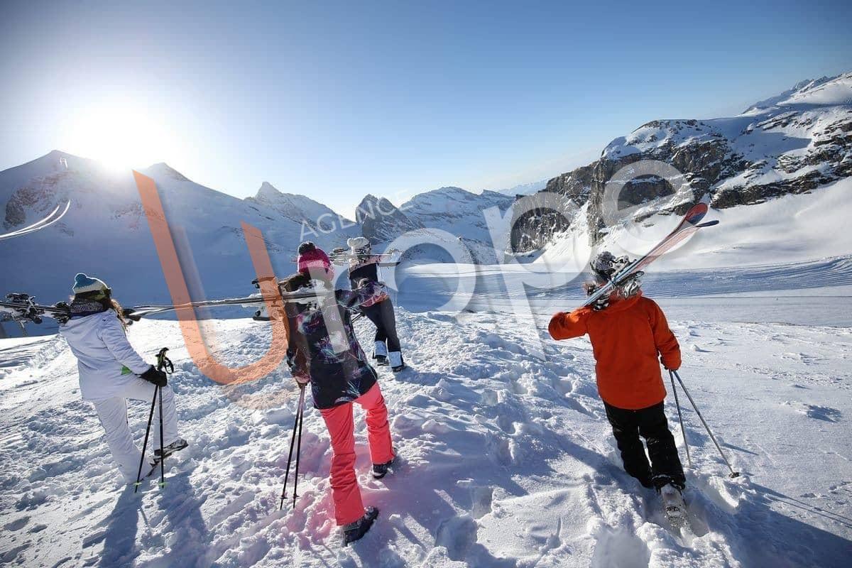 Reportage Illustration Ski Tignes 4