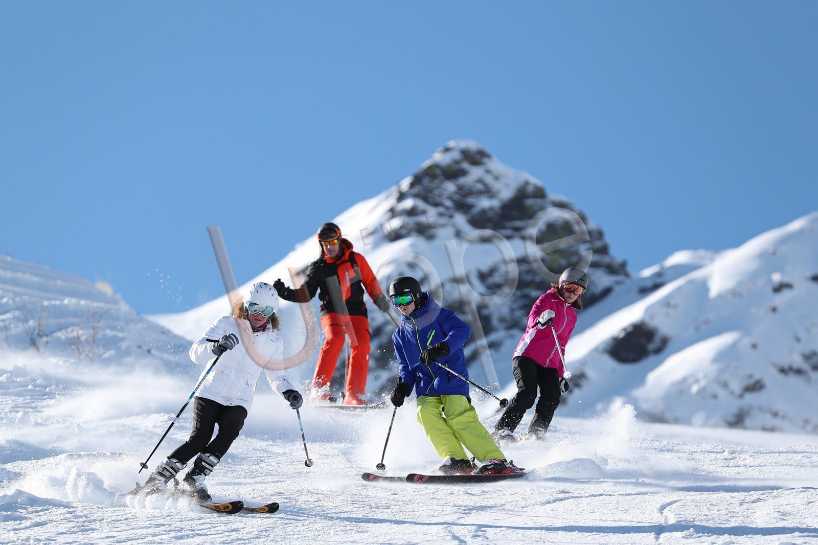 Reportage Photo Ski Hiver Figurants 30