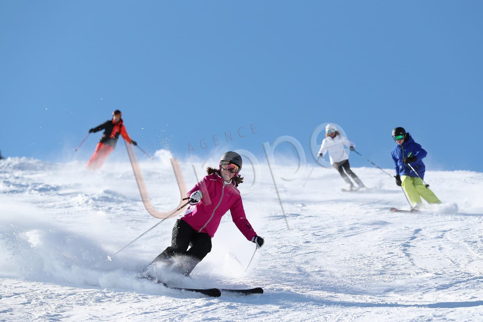 Reportage Photo Ski Hiver Figurants 32