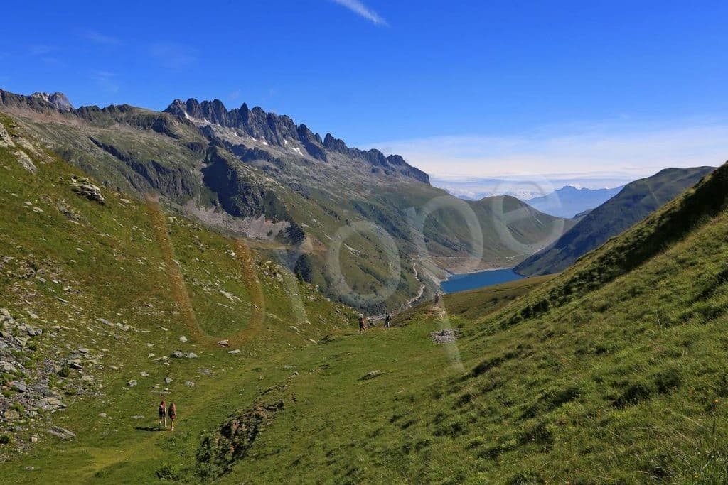 Image de randonnée au col du Sabot