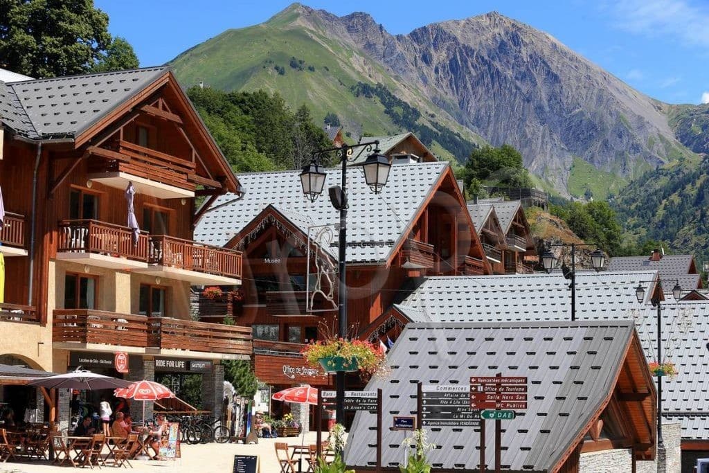 Photo du village de Vaujany en Isère