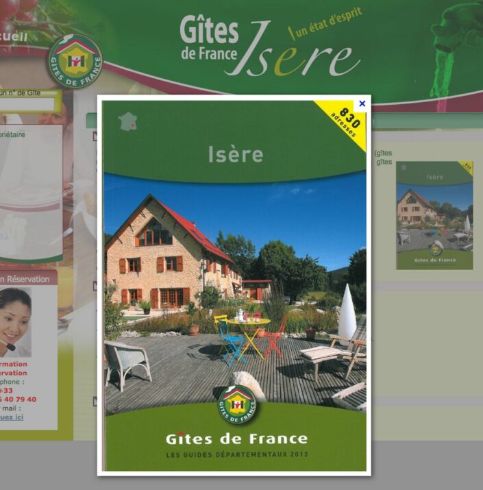 Photo d'illustration d'un gîte en Isère sur le catalogue de Gîtes de France